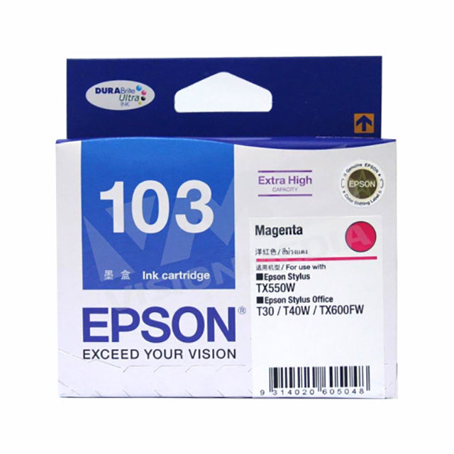 EPSON 103N MAGENTA INK CARTRIDGE (T103390)