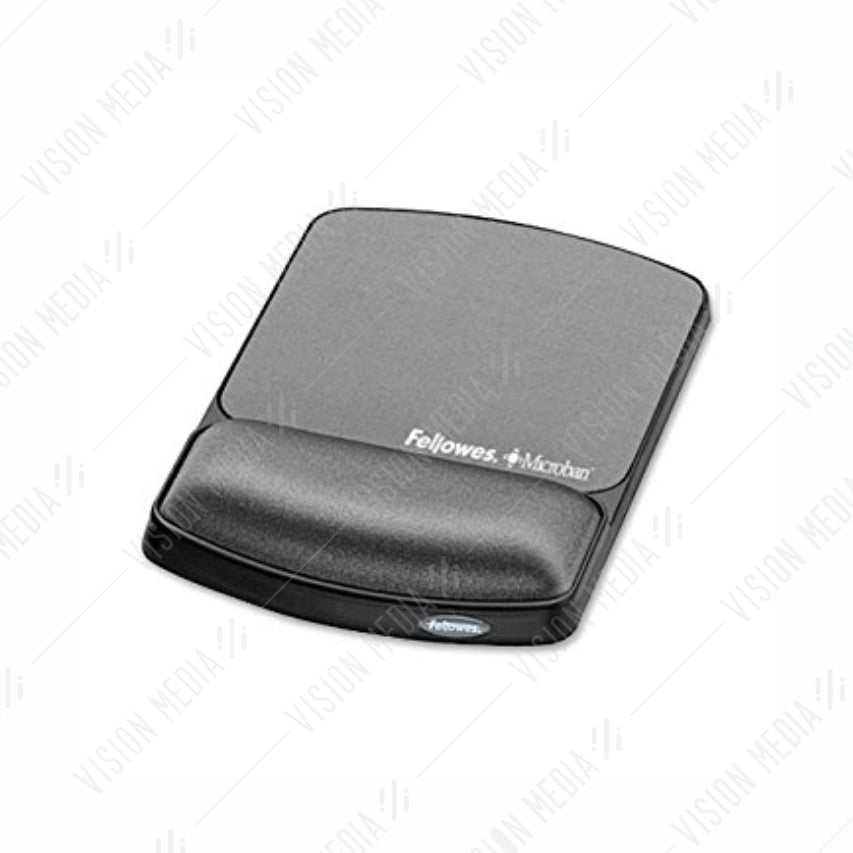 FELLOWES GEL MOUSE PAD / WRIST REST (BLACK) (9175101)