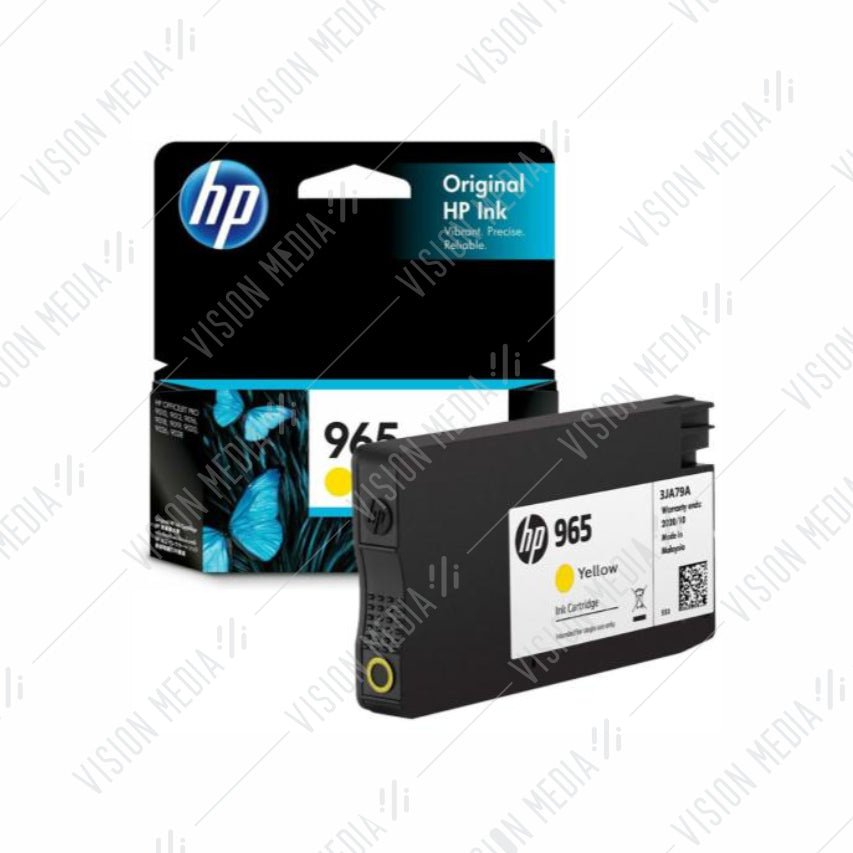 HP 965 YELLOW INK CARTRIDGE (3JA79AA)