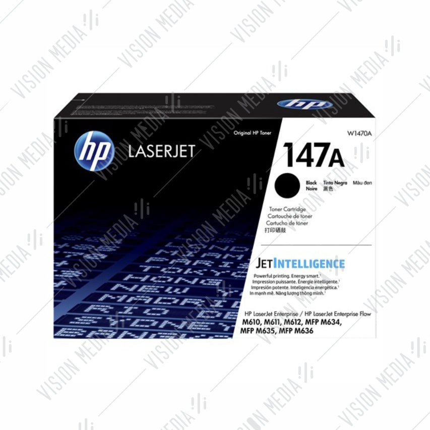 HP 147A BLACK LASERJET TONER CARTRIDGE (W1470A)