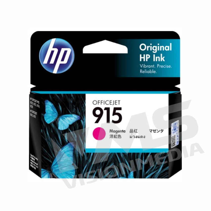 HP 915 MAGENTA ORIGINAL INK CARTRIDGE (3YM16AA)