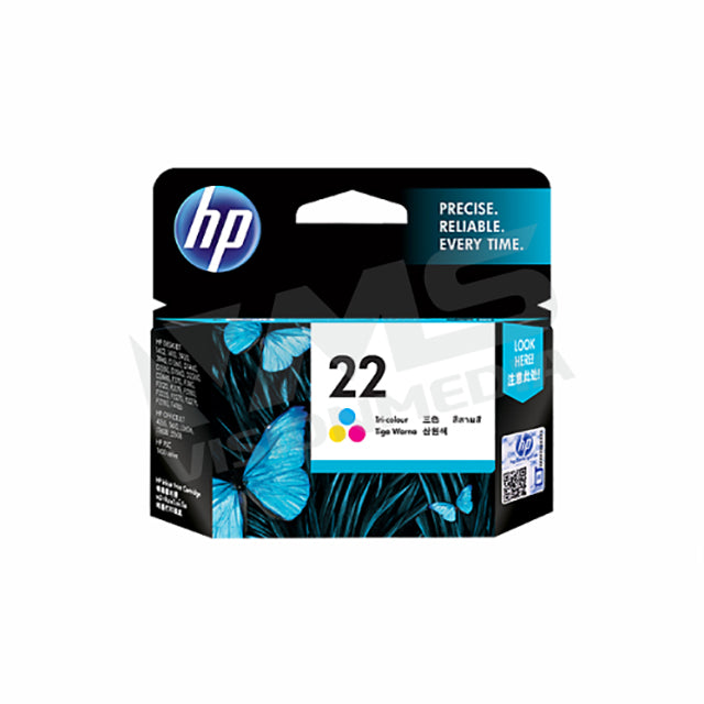 HP 22 TRI-COLOR INK CARTRIDGE (C9352AA)