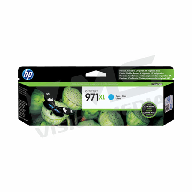 HP 971XL CYAN INK CARTRIDGE (CN626AA)