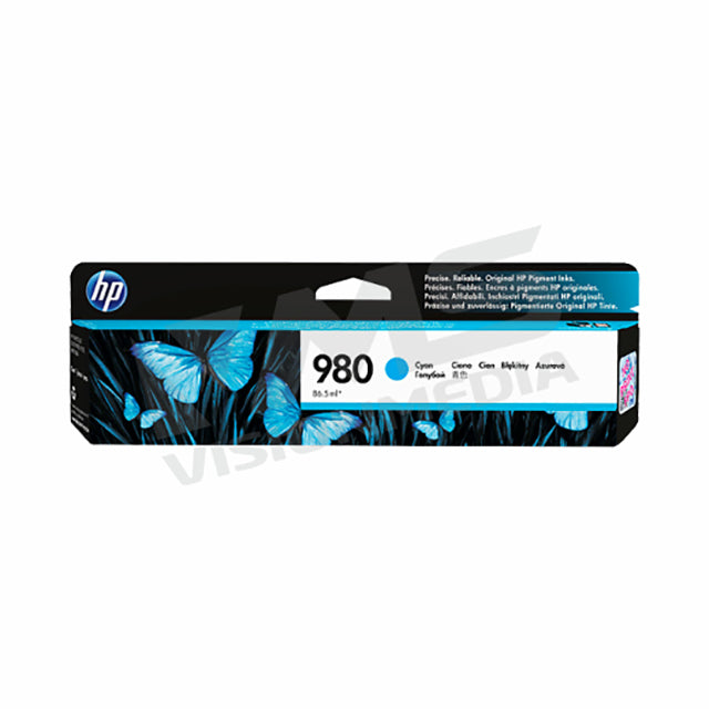HP 980 CYAN INK CARTRIDGE (D8J07A)
