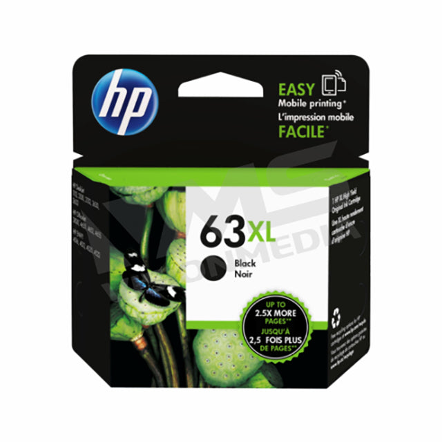 HP 63XL BLACK INK CARTRIDGE (F6U64AA)