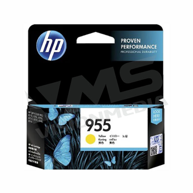 HP 955 YELLOW INK CARTRIDGE (L0S57AA)