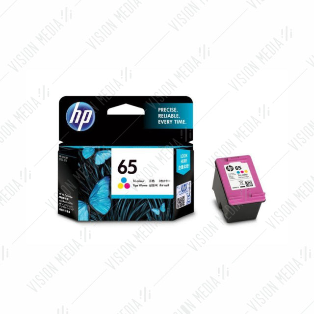 HP 65 TRI-COLOR INK CARTRIDGE (N9K01AA)