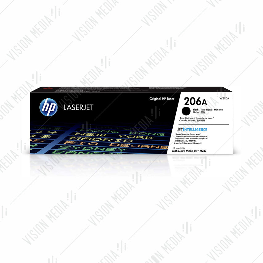 HP 206A BLACK LASERJET TONER CARTRIDGE (W2110A)