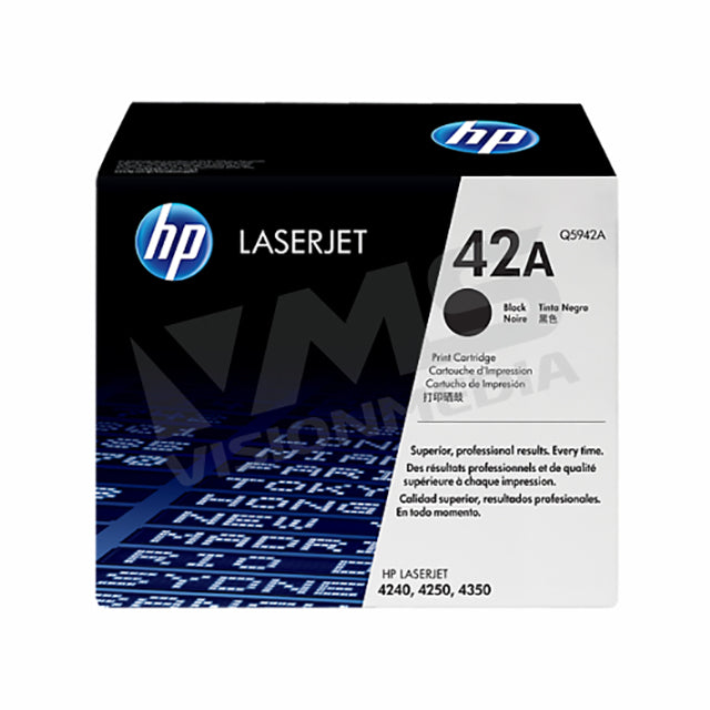 HP 42A BLACK TONER CARTRIDGE (Q5942A)