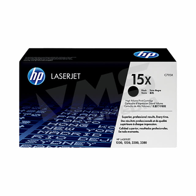 HP 15A BLACK TONER CARTRIDGE (C7115A)