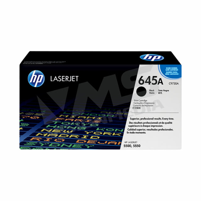 HP 645A BLACK TONER CARTRIDGE (C9730A)