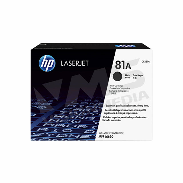 HP 81A BLACK TONER CARTRIDGE CARTRIDGE (CF281A)