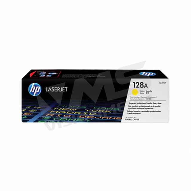 HP 128A YELLOW TONER CARTRIDGE (CE322A)