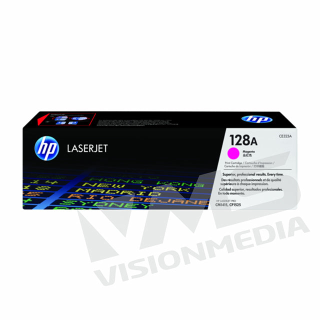 HP 128A MAGENTA TONER CARTRIDGE (CE323A)
