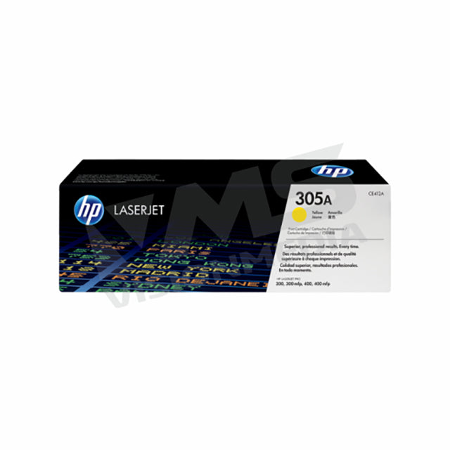 HP 305A YELLOW TONER CARTRIDGE (CE412A)