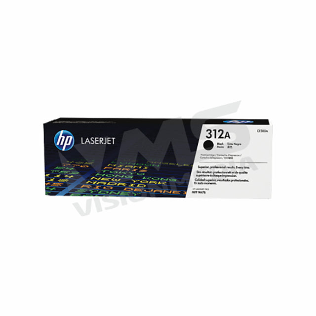 HP 312A BLACK TONER CARTRIDGE (CF380A)