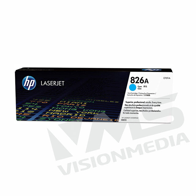 HP 826A CYAN TONER CARTRIDGE (CF311A)