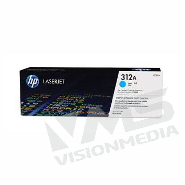 HP 312A CYAN TONER CARTRIDGE (CF381A)