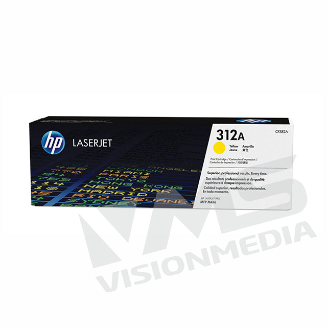 HP 312A YELLOW TONER CARTRIDGE (CF382A)