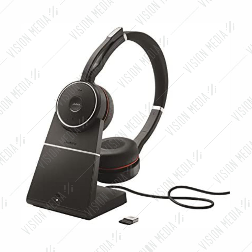 JABRA EVOLVE 75 UC STEREO WITH CHARGING STAND (7599-838-199)