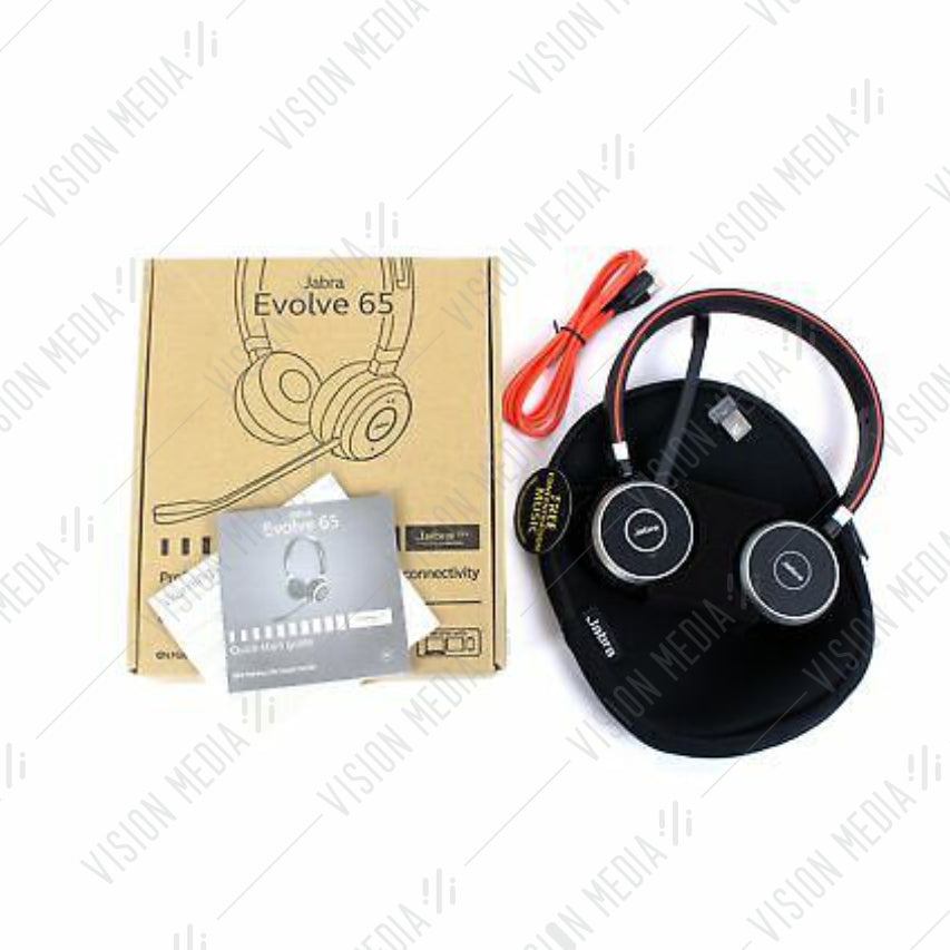 Jabra Evolve 65 UC Stereo Wireless Headset (6599-829-409)