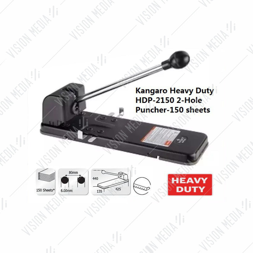 KANGARO HEAVY DUTY PUNCHER (2 HOLE) (HDP-2150)