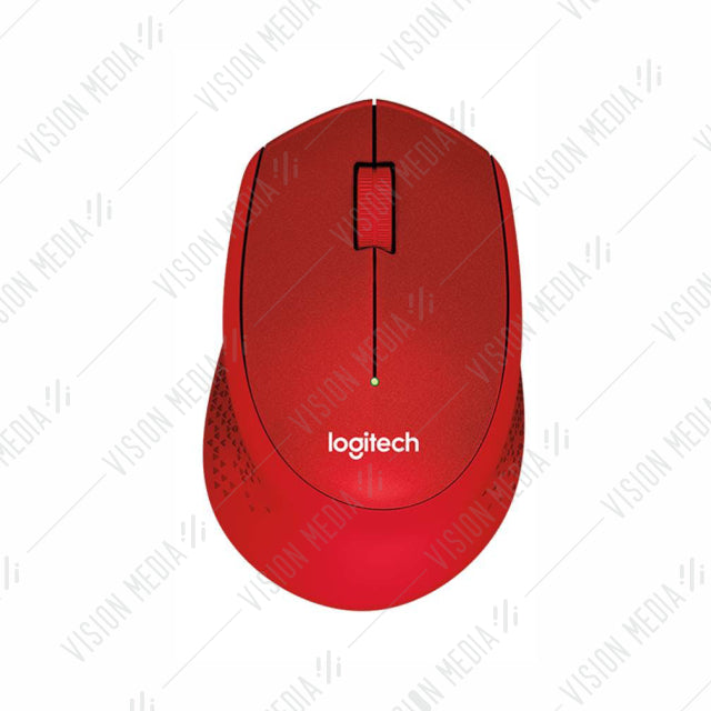 LOGITECH SILENT PLUS MOUSE M331 (RED) (910-004916)