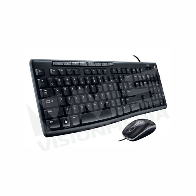 LOGITECH KEYBOARD & MOUSE COMBO (MK200) (920-002693)