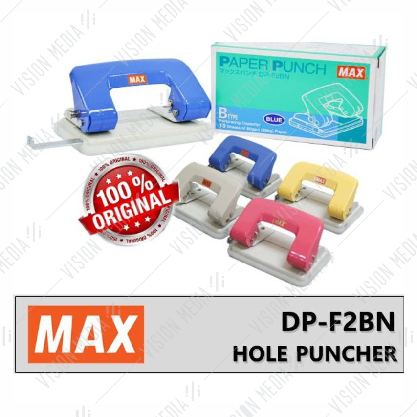 MAX 2 HOLES PAPER PUNCHER (DP-F2BN2)