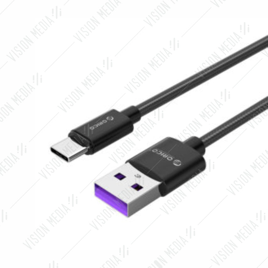 ORICO USB TYPE A TO TYPE C QUICK CHARGE CABLE (1M) (B2-ACA01)