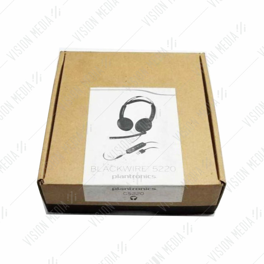 PLANTRONICS BLACKWIRE 5220 STEREO HEADSET USB A (207576-01)