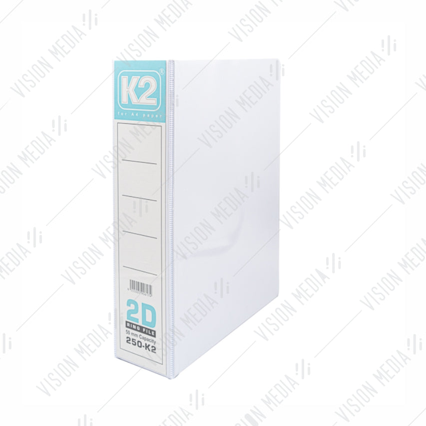 EMI 65MM PVC 2-D INSERTER BINDER RING FILE A4 SIZE