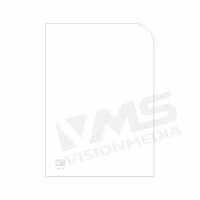 FOOLSCAP TRANSPARENT L-SHAPE DOCUMENT HOLDER (1466F)