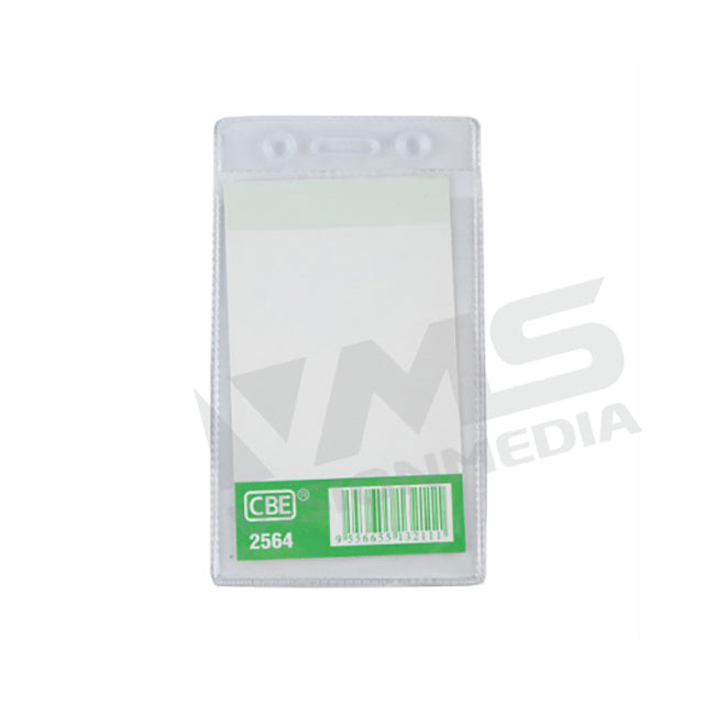 PVC NAME BADGE COVER (55MMX90MM) (VERTICAL) (2564)