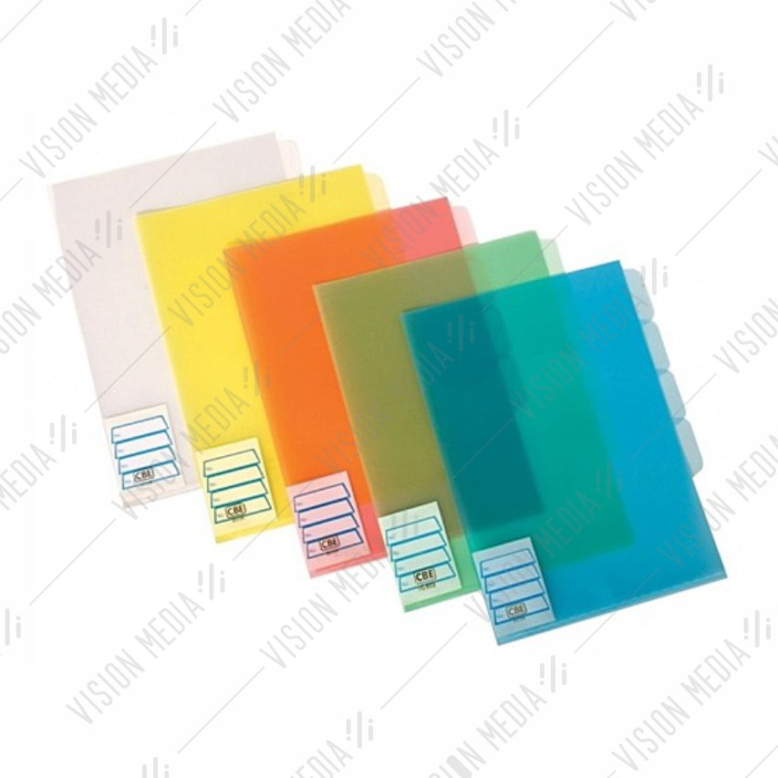 F/C FOOLSCAP SIZE COLOR DOCUMENT HOLDER (803F)