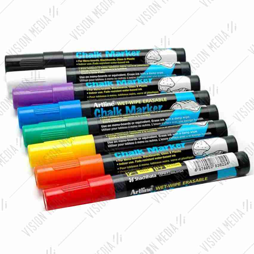 ARTLINE CHALK MARKER 2.0.MM WHITE (EPW-4)