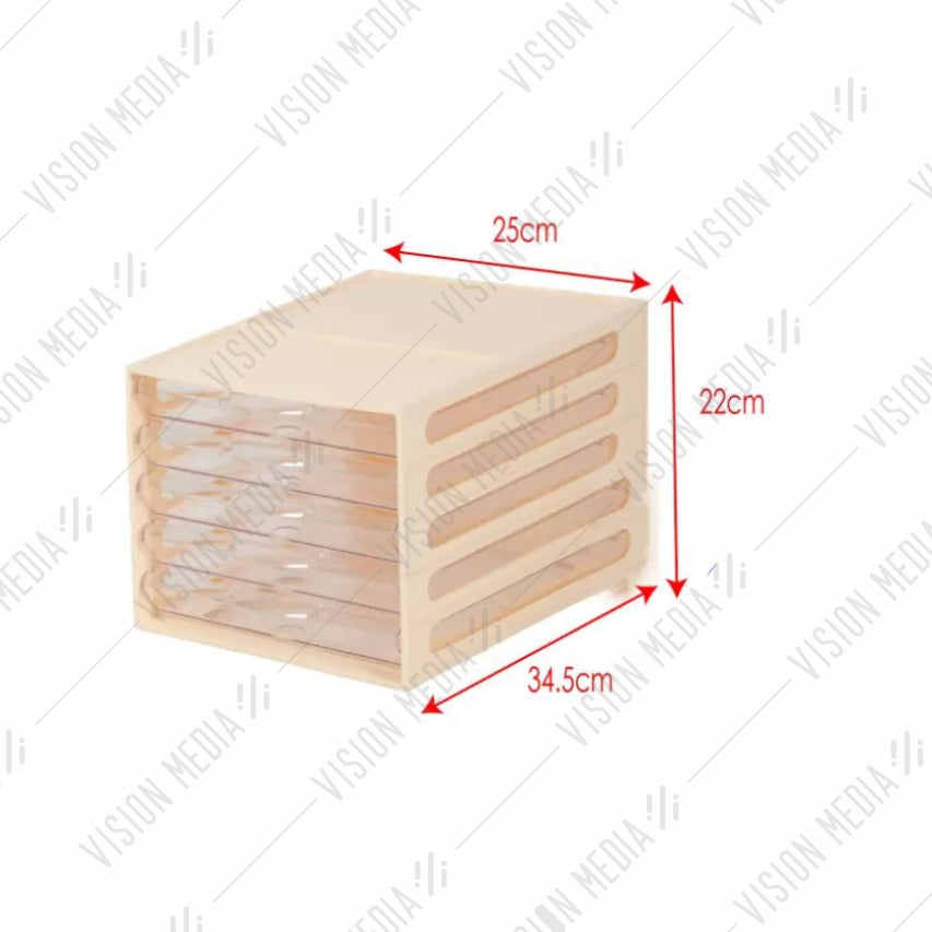 FELTON 5 TIERS DOCUMENT DRAWER (FDD 8575)