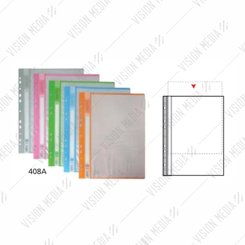 PP CLEAR FILE MULTI HOLES (408A)