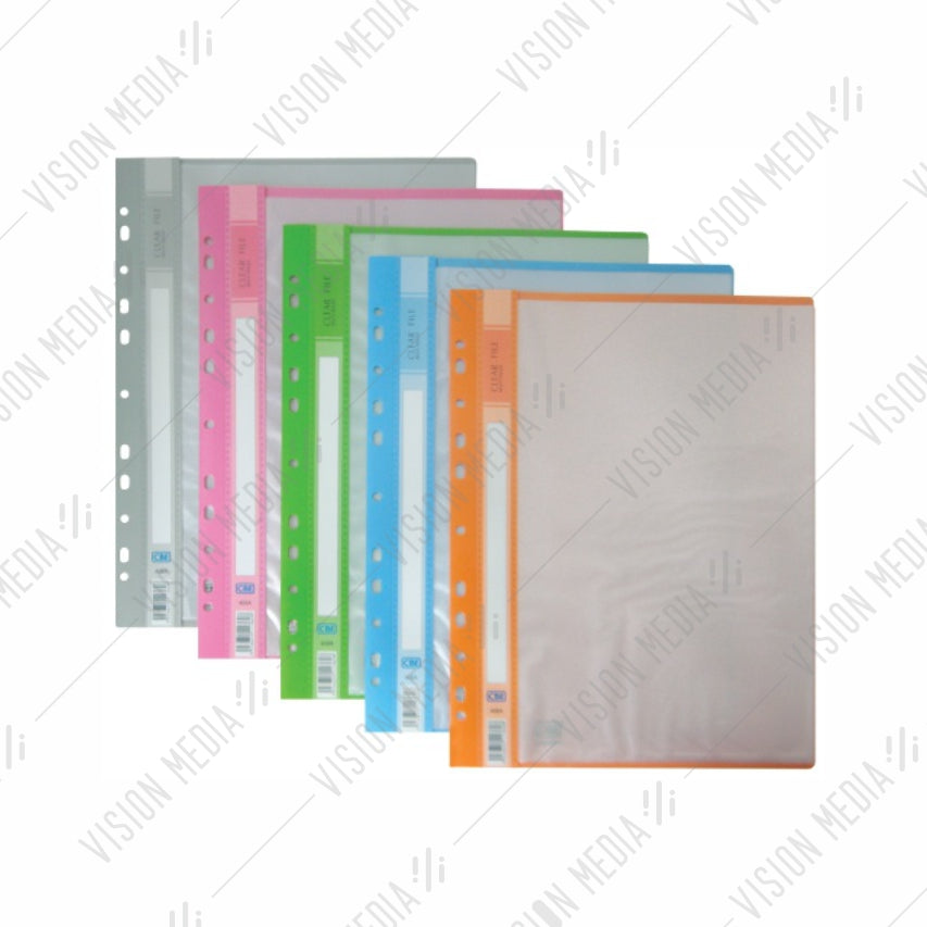 PP CLEAR FILE MULTI HOLES (408A)