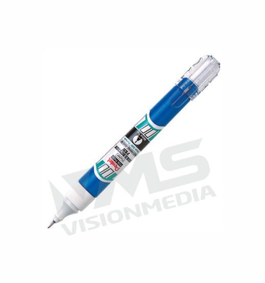PENTEL CORRECTION PEN BLUE FINE POINT, 7ML (ZL62-W) Vision Media