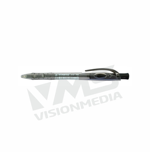 STABILO LINER 308 RETRACTABLE BALL POINT PEN (FINE)