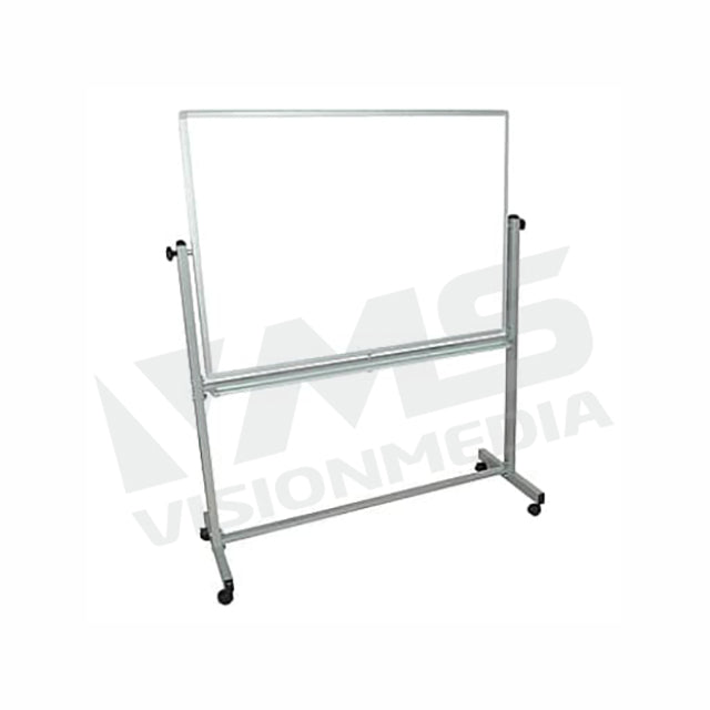 DOUBLE SIDED WHITEBOARD WITH MOBILE STAND (4' X 8') (DMS48)