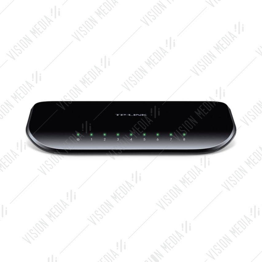 TP-LINK 8 PORT GIGABIT SWITCH 10/100/1000 RJ45 (TL-SG1008D)