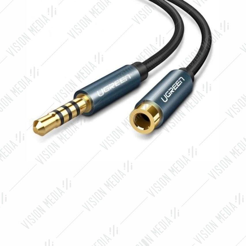 UGREEN 3.5MM MALE TO FEMALE AUDIO CABLE 1.5M (40674)