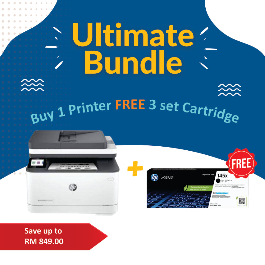 HP LaserJet Pro MFP 3103FDW (BUNDLE PROMO)