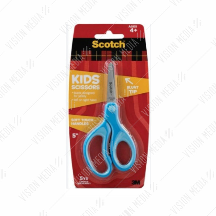 3M SCOTCH 5" KIDS SCISSORS WITH SOFT TOUCH HANDLES (1442B)