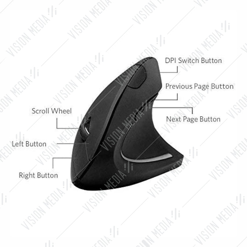 ANKER WIRELESS VERTICAL ERGONOMIC OPTICAL MOUSE