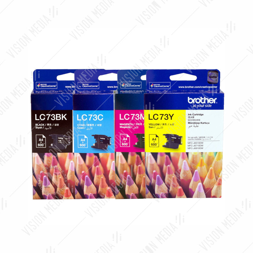 BROTHER MAGENTA INK CARTRIDGE (LC-73M)