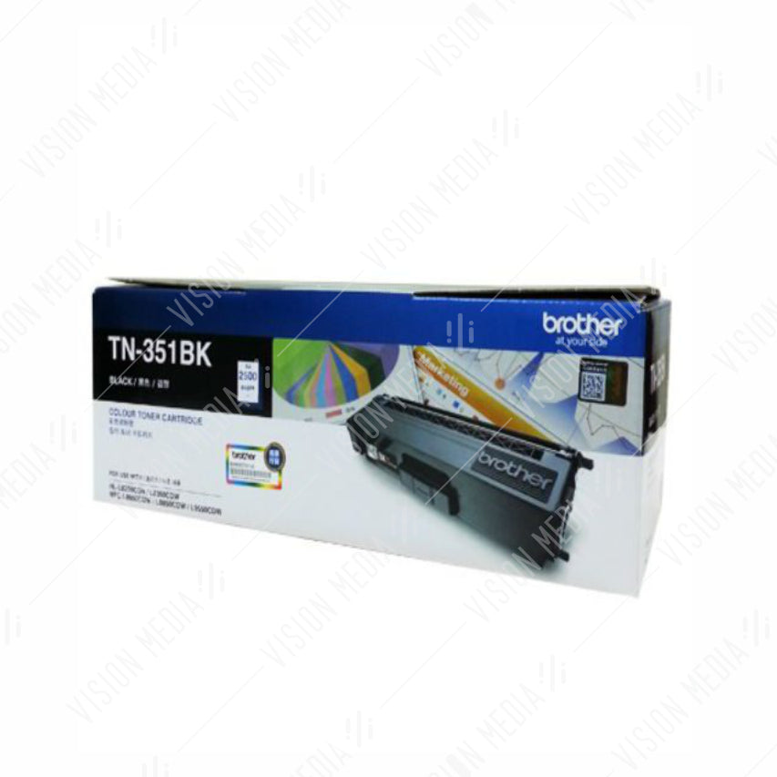 BROTHER BLACK TONER CARTRIDGE (TN-351BK)