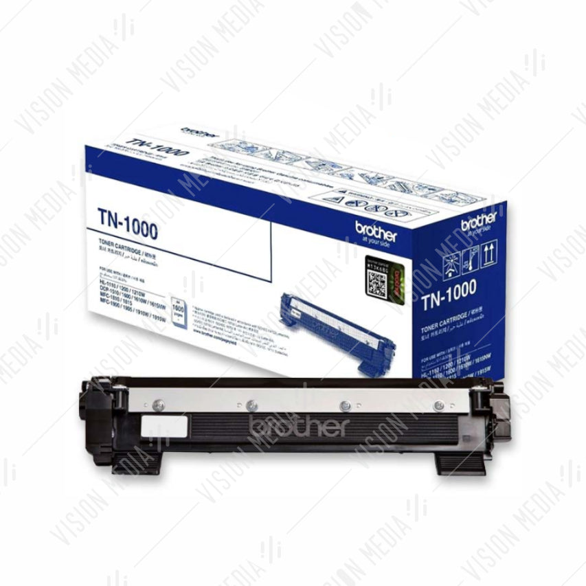 BROTHER BLACK TONER CARTRIDGE (TN-1000)